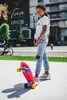 Nijdam Flipgrip Skateboard - Punky Power - Fuchsia/Gelb Produktbild-Vorschau 2