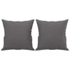 Two grey cushions are shown against a white background. Produktbild-Vorschau