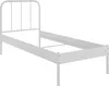 Ariel | Bett 90 cm Weißes Metall Produktbild-Vorschau 1