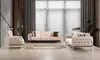 Villa Möbel Sofa Set Nova Beige Stellvariante:3+2+1 Relax- Produktbild-Vorschau 2