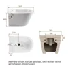 HOROW Bidet sospeso senza bordo Creavit con rivestimento Anteprima dell’immagine prodotto 8
