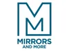 A logo with the text 'MIRRORS AND MORE' below it. Produktbild-Vorschau