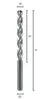 HSS-ECo Stahlbohrer Alpen Ø 12 mm DIN 338 R-Forte Produktbild-Vorschau 6
