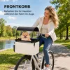 PawHut Hundekorb Fahrrad Vorne 2-in-1 Tragbarer Produktbild-Vorschau 8