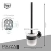 bremermann serie bagno PIAZZA BLACK - set per WC con Anteprima dell’immagine prodotto 7