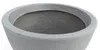 Pflanzkübel Betonoptik, rund Ø 80cm grau, Pflanztopf Produktbild-Vorschau 2