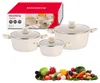 Set Töpfe 6-Teilig. Aluminiumguss, Antihaftbeschichtung, Produktbild-Vorschau 10