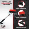 HEYNER® Eiskratzer 4in1, faltbarer Scheibenreiniger mit 20 Produktbild-Vorschau 2