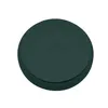 A dark green silicone suction plate for children, viewed from directly above. Náhľad obrázku produktu