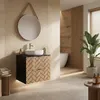 RODAN | Koupelnová Skříňka - 60 CM - Hnědá Mat - Moderní Náhled obrázku produktu 2