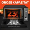 Micro-ondes avec gril 23L 1000W Proficook PC-MWG 1204 Noir Voir les images du produit 22