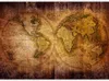 Vlies Fototapete - World on old map 150x105 cm Karten Produktbild-Vorschau 5