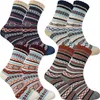 Herren Socken 4 Paar Angora Thermo Warme Alltagssocken Produktbild-Vorschau 1