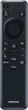 A black Samsung TV remote control is shown against a black background. Voir les images du produit