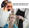 9dílná sada nástrojů pro zaplétání a háčkování rovných Náhled obrázku produktu 3
