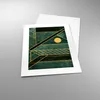 Poster - Poster ohne Rahmen - Grün Stück geometrisch - Produktbild-Vorschau 3