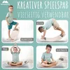 WOLKENGLÜCK® Balance Board Kinder [80x30cm] - Hochwertiges Produktbild-Vorschau 6