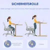 Vinsetto Bürostuhl, Ergonomisch Schreibtischstuhl mit Produktbild-Vorschau 4