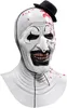 Weiße Clownmaske Horror-Kostüm Terrifier Schrecklich Produktbild-Vorschau 1