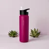 Trinkflasche Edelstahl 750ml Thermo Flasche Sport isoliert Produktbild-Vorschau 6