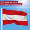 PHENO FLAGS Rakouská vlajka 90 x 150 cm Rakouská vlajka Náhled obrázku produktu 2
