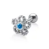 Ohrring Helix Ohrpiercing 925 Sterling Silber Seil-Blume Produktbild-Vorschau 1