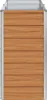 Maison Exclusive – Vyvýšený záhon, svetlohnedý, 160 x 40 x Náhľad obrázku produktu 6