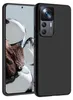 A black silicone phone case is shown on a smartphone. Náhľad obrázku produktu