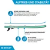Aufblasbares SUP Board Set mit Sitz FLOWER 300  lime Produktbild-Vorschau 7
