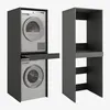 Armoire pour lave-linge et sèche-linge avec étagère Voir les images du produit 1