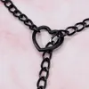 Dámska punková náhrdelník so srdcom Gothic Choker Punk Y2K Náhľad obrázku produktu 4