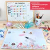 stabile Vinyl Schreibtischunterlage Alphabet Bastelmatte Produktbild-Vorschau 6