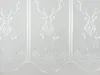 Scheibengardine Jacquard Hirsch weiß BxH 90x75cm Produktbild-Vorschau 5