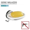 WENKO Seifen Ablage Schale Halter Igel Wand Montage MILAZZO Produktbild-Vorschau 2