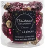 Christbaumschmuck Zapfen Glas Ø 2,5 cm Länge 6 cm 12 Stück Produktbild-Vorschau 3