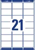 AVERY Zweckform 7160-10 210 Adressetiketten weiß 63,5 x Voir les images du produit 13