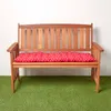 HOMESCAPES 2-Sitzer Bankauflage, 100% Baumwolle, rot Produktbild-Vorschau 5