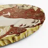 Leinwandbild rund Frau mit langem Haar – G. Klimt 40x40 Produktbild-Vorschau 2