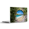 MuchoWow® Laptop Aufkleber Sticker Cover Strand - Meer - Produktbild-Vorschau 1