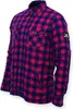 Bores Lumberjack Premium Motorradhemd, rot/blau, L Produktbild-Vorschau 2