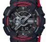 Close-up of a black and red Casio G-Shock watch. Produktbild-Vorschau