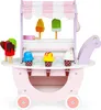 Dřevěný vozík se zmrzlinou ECOTOYS TL89015, 12 ks - N Náhled obrázku produktu 1