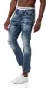 Hose Straight Leg Denim Pants Blau W29 L32 Produktbild-Vorschau 3