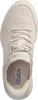A top-down view of a beige Skechers slip-on sneaker. Produktbild-Vorschau