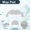 A mop pad with feature callouts. Voir les images du produit