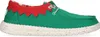 HEYDUDE Wendy Holiday Elf Damen Weihnachtsschuhe Green/Red Produktbild-Vorschau 1