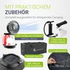 JUSKYS® Luftzelt EasyFlow M - aufblasbares Camping Zelt, Produktbild-Vorschau 4
