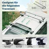 COSTWAY 400L box da tetto per auto, box da tetto con Anteprima dell’immagine prodotto 5