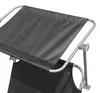 Aga 2x Gartenliege mit Verstellfunktion und Sonnendach Grau Produktbild-Vorschau 2