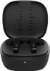 Open black charging case with two black earbuds inside. Anteprima dell’immagine prodotto